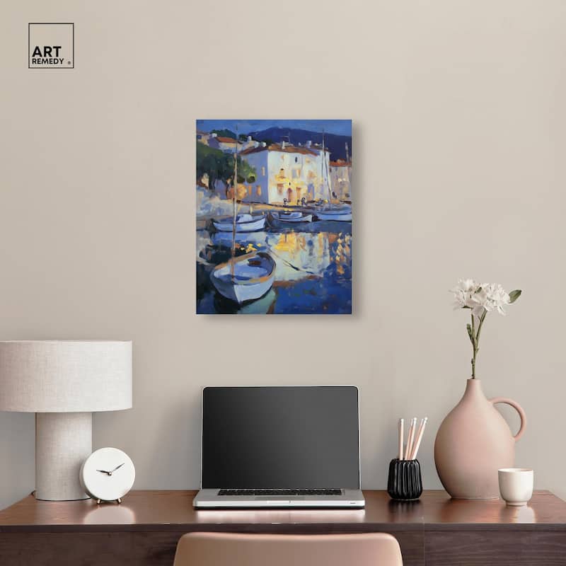 Sailor's Rest Canvas by Art Remedy, Gallery Wrapped