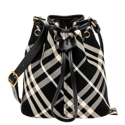 Burberry Check Mini Bucket Bag