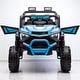 preview thumbnail 21 of 26, 24V Kids Ride-On Car with Electric UTV Remote Control, 400W Motor, 4WD, Music, USB, lights & Shock Absorbers - Electric Vehicle