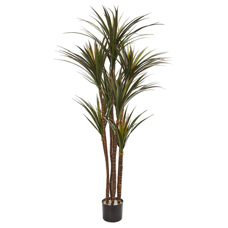 5.5' Giant Yucca Artificial Tree UV Resistant - Green