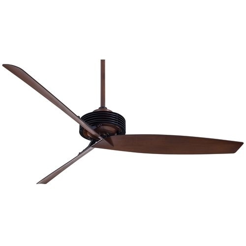 MinkaAire Gilera 62" 3 Blade Gilera Indoor Ceiling Fan with Blades, Wall Control System Included