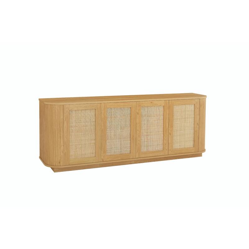 64-Inch Wave Shaped TV Stand