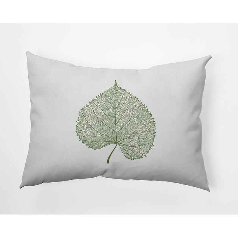 Leaf Study Accent Pillow - Scallion - 14" x 20"