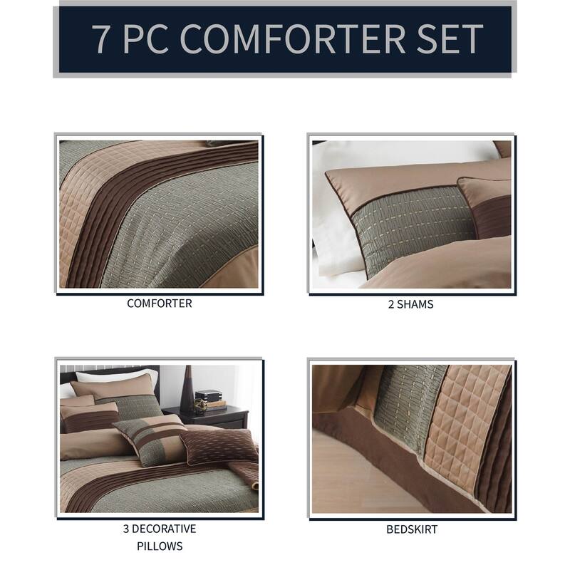 Riverbrook Home Lexia 7 Piece Comforter Set