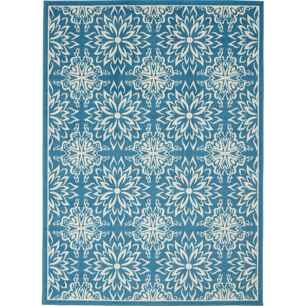 Nourison Jubilant Floral Medallion Area Rug