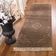 preview thumbnail 3 of 13, SAFAVIEH Couture Hand-knotted Tabriz Herati Diomira Traditional Oriental Wool Rug with Fringe 2' x 9' Runner - Assorted