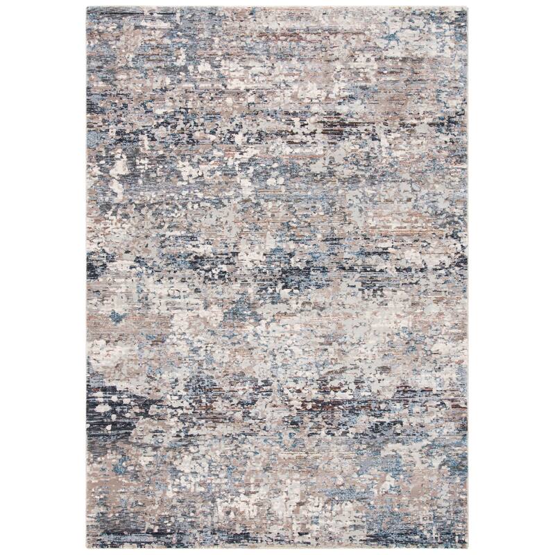 SAFAVIEH Limitee Shelba Modern Abstract Rug - 9' x 12' - Beige/Beige