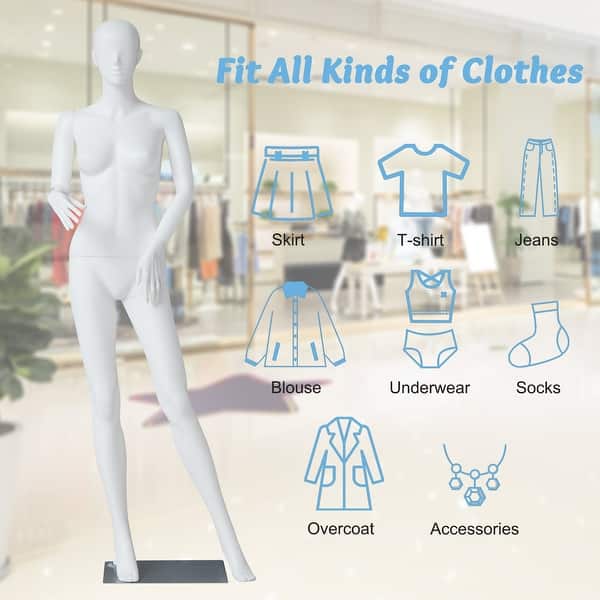 slim fit dress slacks Female Torso Dress Form Mannequin