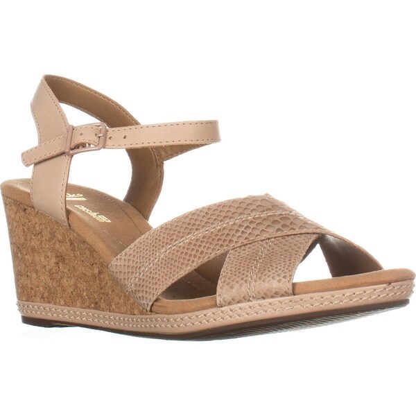 clarks comfort wedges