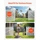 preview thumbnail 11 of 37, Galvanized Steel Chain Link Gate for Outdoor Yard and Garden