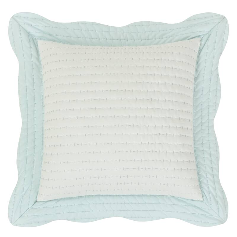 Amherst 20" Square Quilted Decorative Throw Pillow