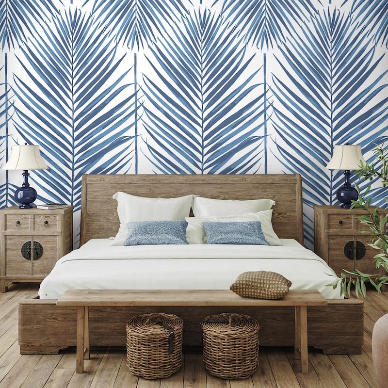 NextWall Paradise Palm Peel and Stick Wall Mural