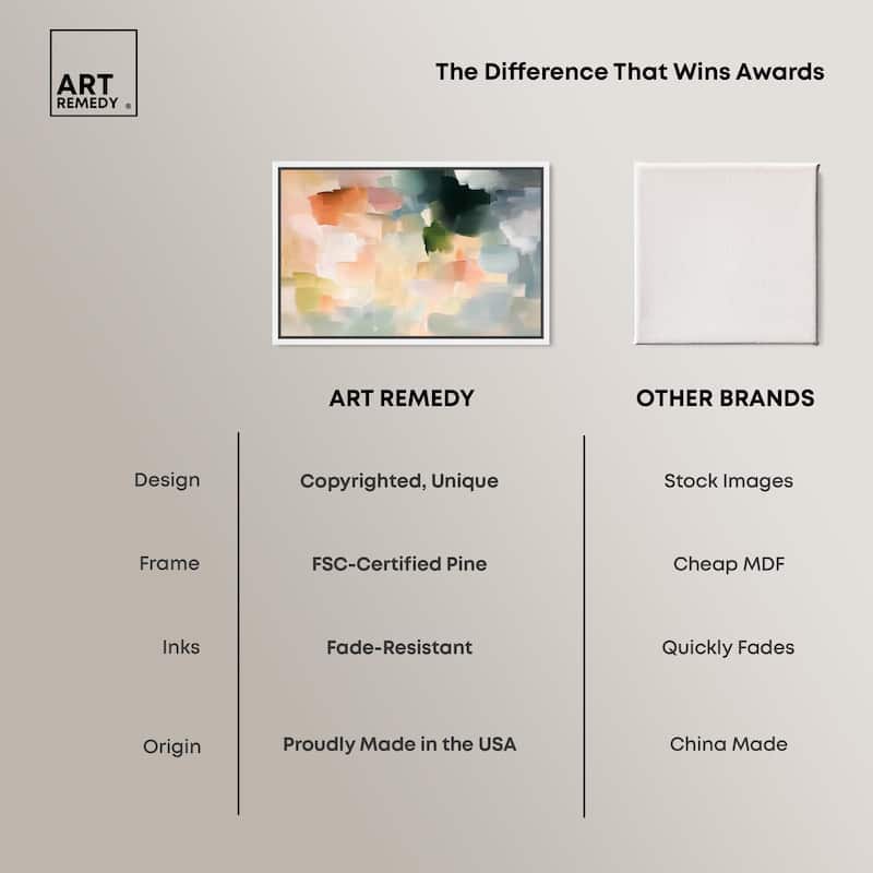 Dreamlike Hues II Canvas by Art Remedy