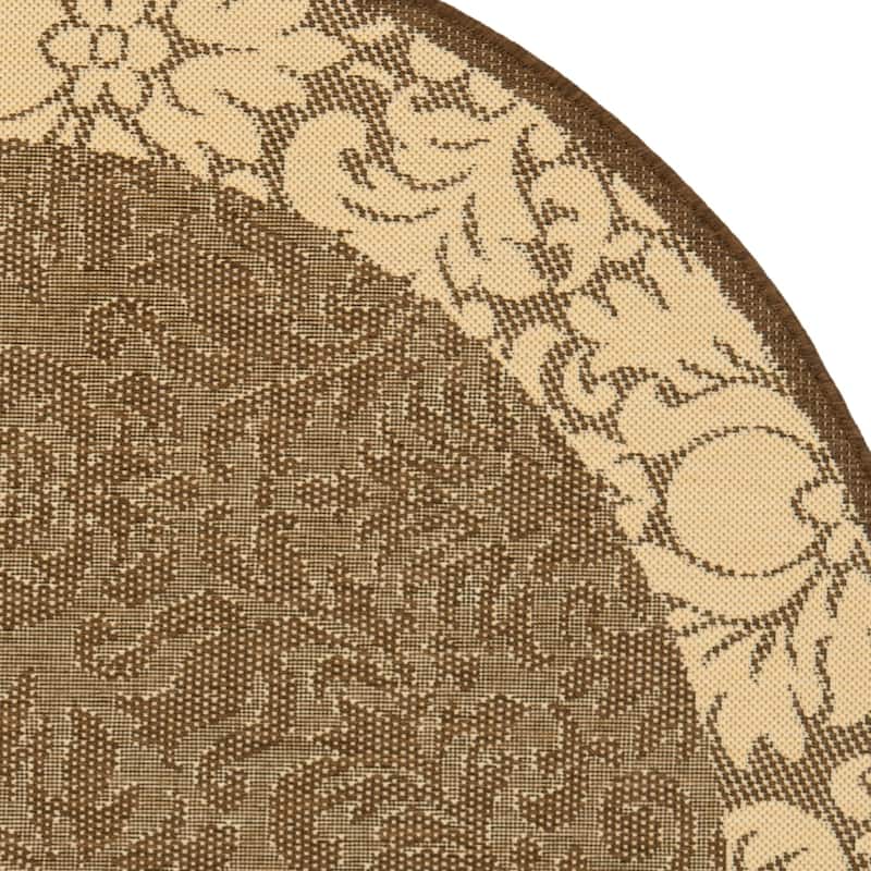 SAFAVIEH Courtyard Peggie Indoor/ Outdoor Patio Backyard Rug