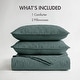 preview thumbnail 39 of 110, Madison Park Quebec Embroidered Reversible Oversized 3-piece Solid Texture Bedspread Quilt Set with Matching Shams