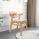 preview thumbnail 13 of 17, Kids Desk with Chair, Student Desk Multi-Tier Organizer, Solid Wood Bookshelf with Drawers
