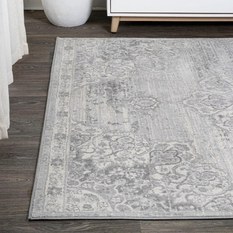 JONATHAN Y Traditional Persian Vintage Medallion Area Rug