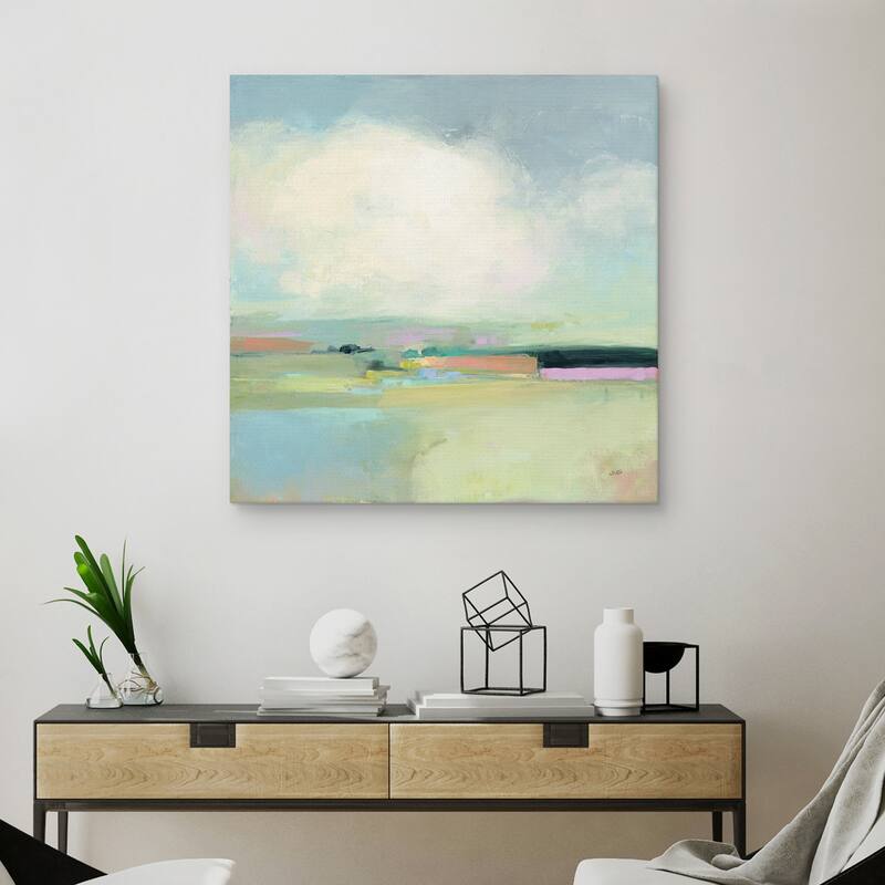 Colorful Horizon I by Julia Puriton Canvas Art Print