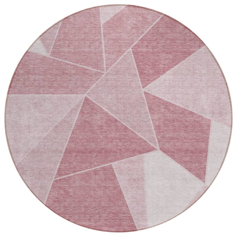 HomeRoots Geometric Transitional Rectangle Outdoor Rug