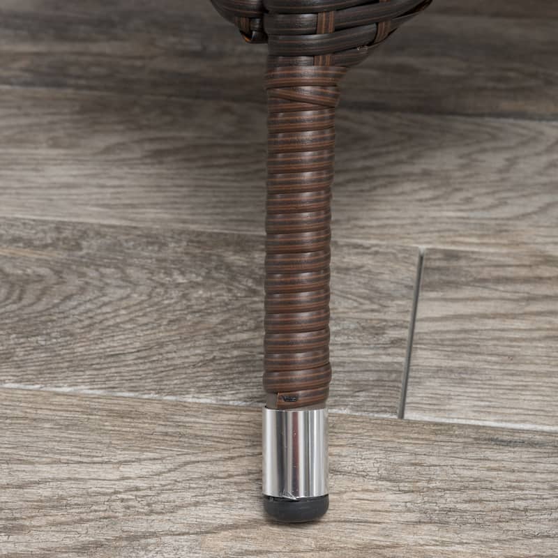 Dana Outdoor 7-piece Wicker Dining Set with Cushions by Christopher Knight Home