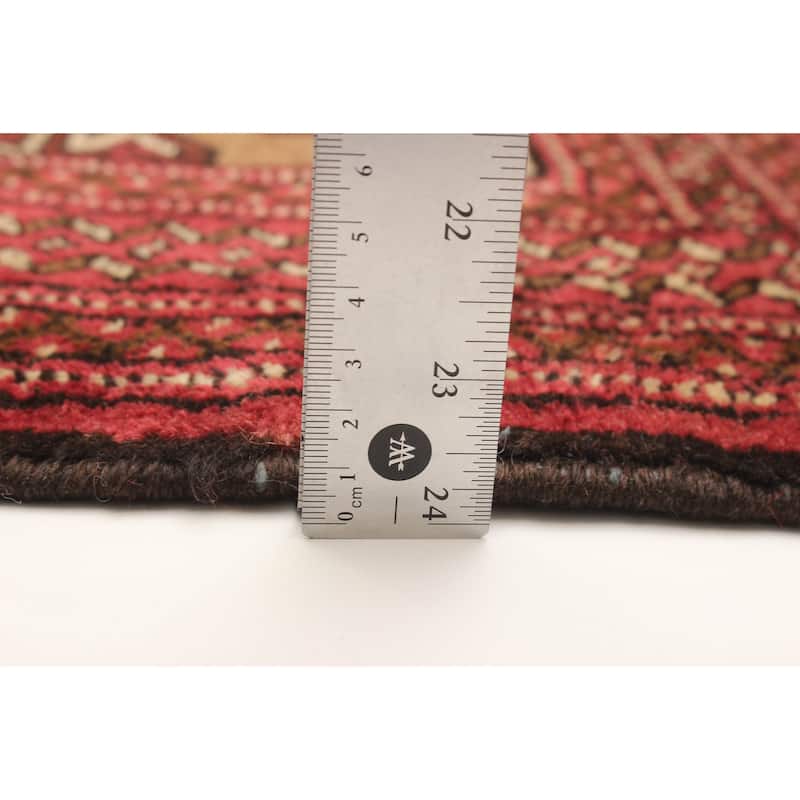 ECARPETGALLERY Hand-knotted Teimani Light Brown Wool Rug - 3' 5" x 4' 9"