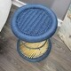 preview thumbnail 57 of 76, Natural Geo Moray Decorative Handwoven Jute Accent Stool