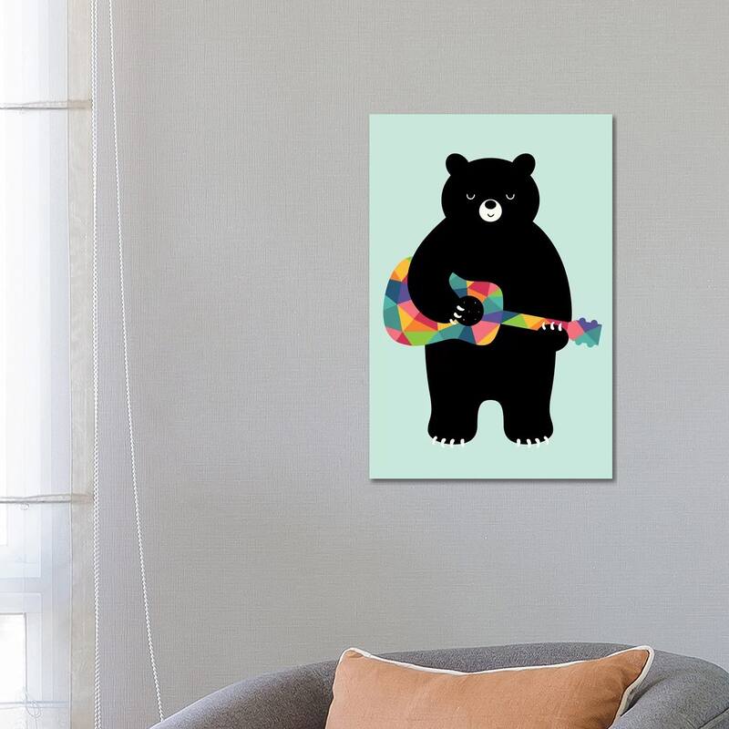 iCanvas "Happy Song" by Andy Westface Canvas Print - 26x18x1.5