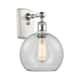 Option White and Polished Chrome / Clear