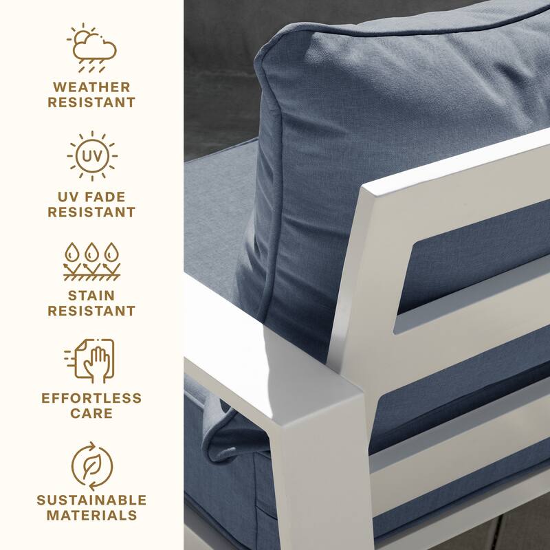 Outdoor Deep Seating Lounge Chair Cushion