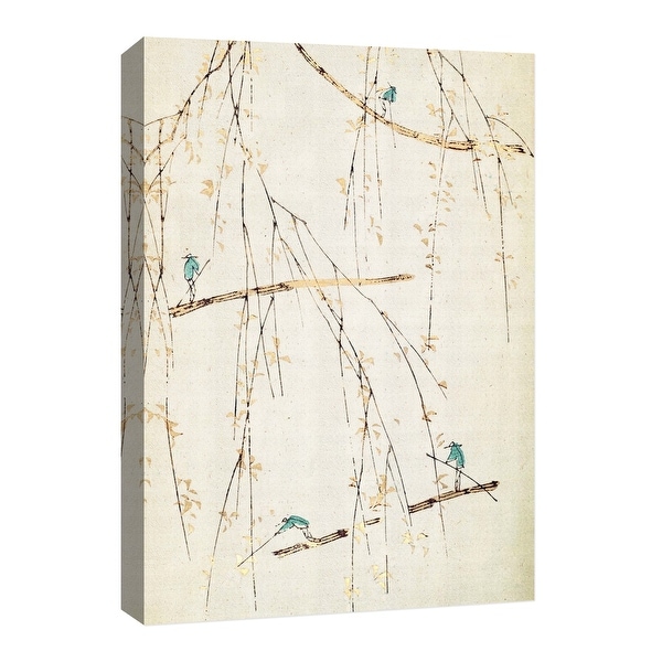 PTM Images 9-126693 PTM Canvas Collection 8" x 10" - "Moving Japan" Giclee Branches Art Print on Canvas