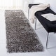 preview thumbnail 12 of 45, SAFAVIEH Handmade New Orleans Shag Triin Area Rug 2' x 3' - Platinum/Ivory - Rectangle