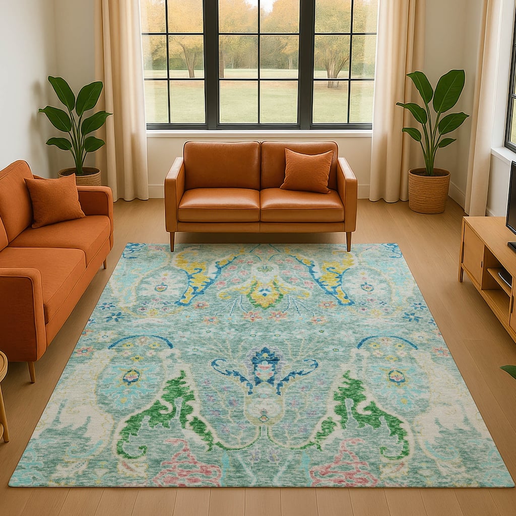 Premium Washable Super Soft Boho Chic Mayfield Rug