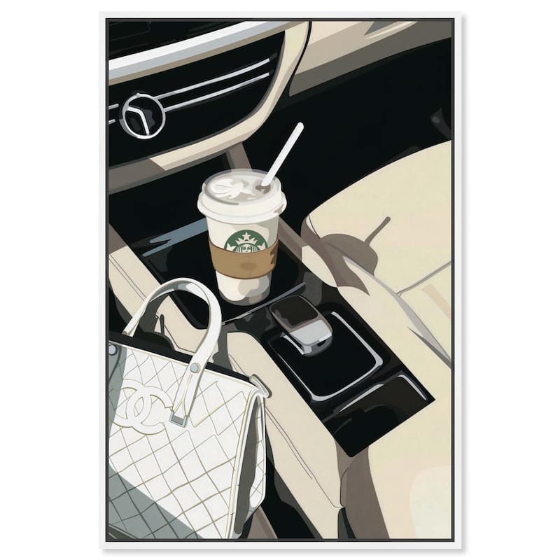 On the Way Canvas by Art Remedy - White - 36" x 54"