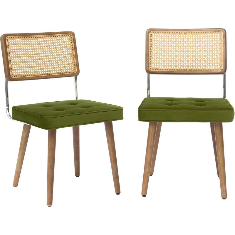 Set of 1 Mid Century Modern Dining Chairs - Teal