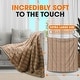 preview thumbnail 64 of 81, Cheer Collection Faux Fur/ Microplush Reversible Throw Blanket
