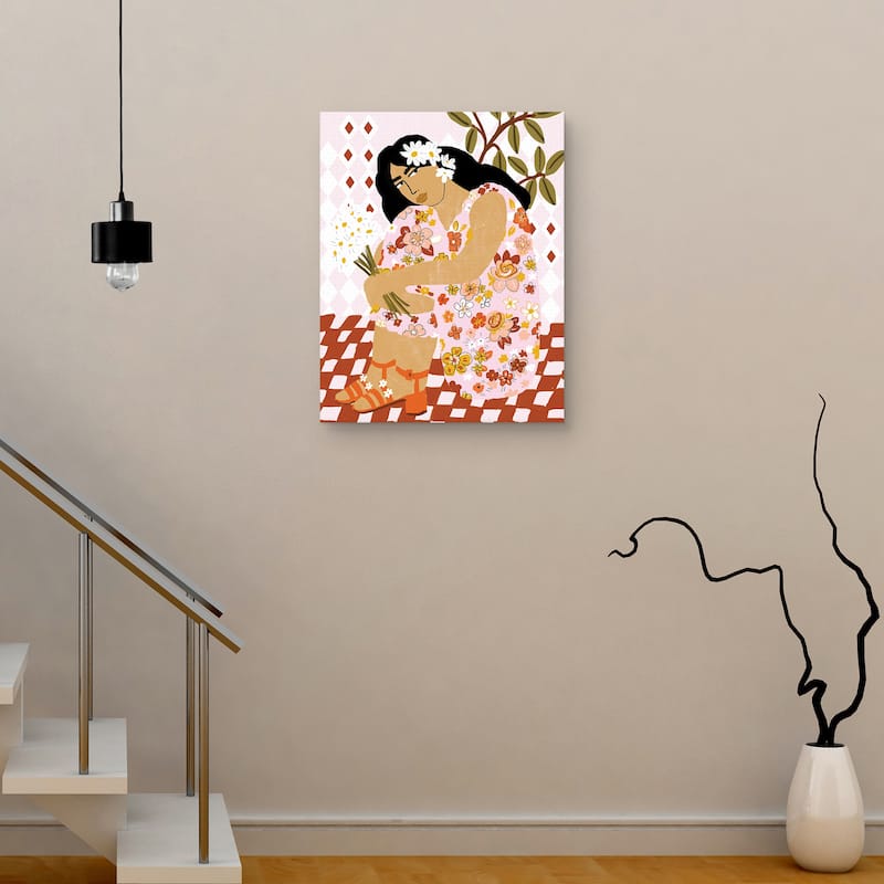 Boho Lady by Alja Horvat Canvas Art Print