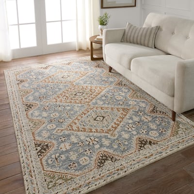 Zascha Handmade Medallion Area Rug