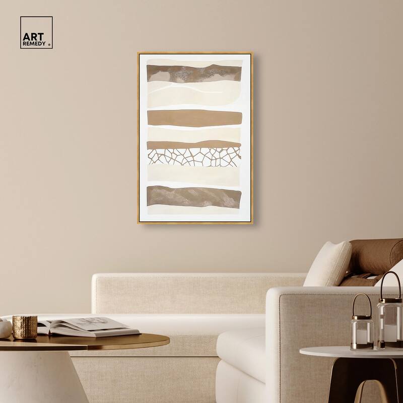 Relief Rifts II Canvas by Art Remedy