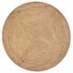 preview thumbnail 9 of 16, Benchwright Rustic X-base Round Pine Wood Dining Table by iNSPIRE Q Artisan