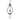 Everly Single Light Metal and Glass Pendant - 10" x 4" x 22"