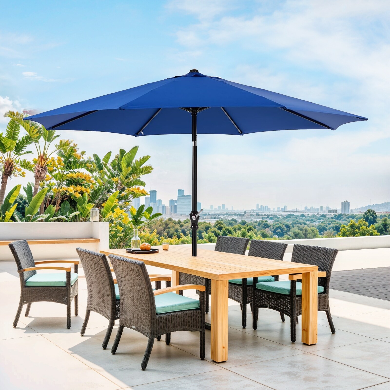 cantilever patio umbrellas ottawa 10x10ft Best Patio Umbrella with Sunbrella Fabric, UV Resistant Outdoor Cantilever Umbrella, Cast Slate