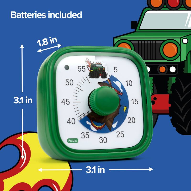 BrainStream Visual Timer - Tick Tock Truck