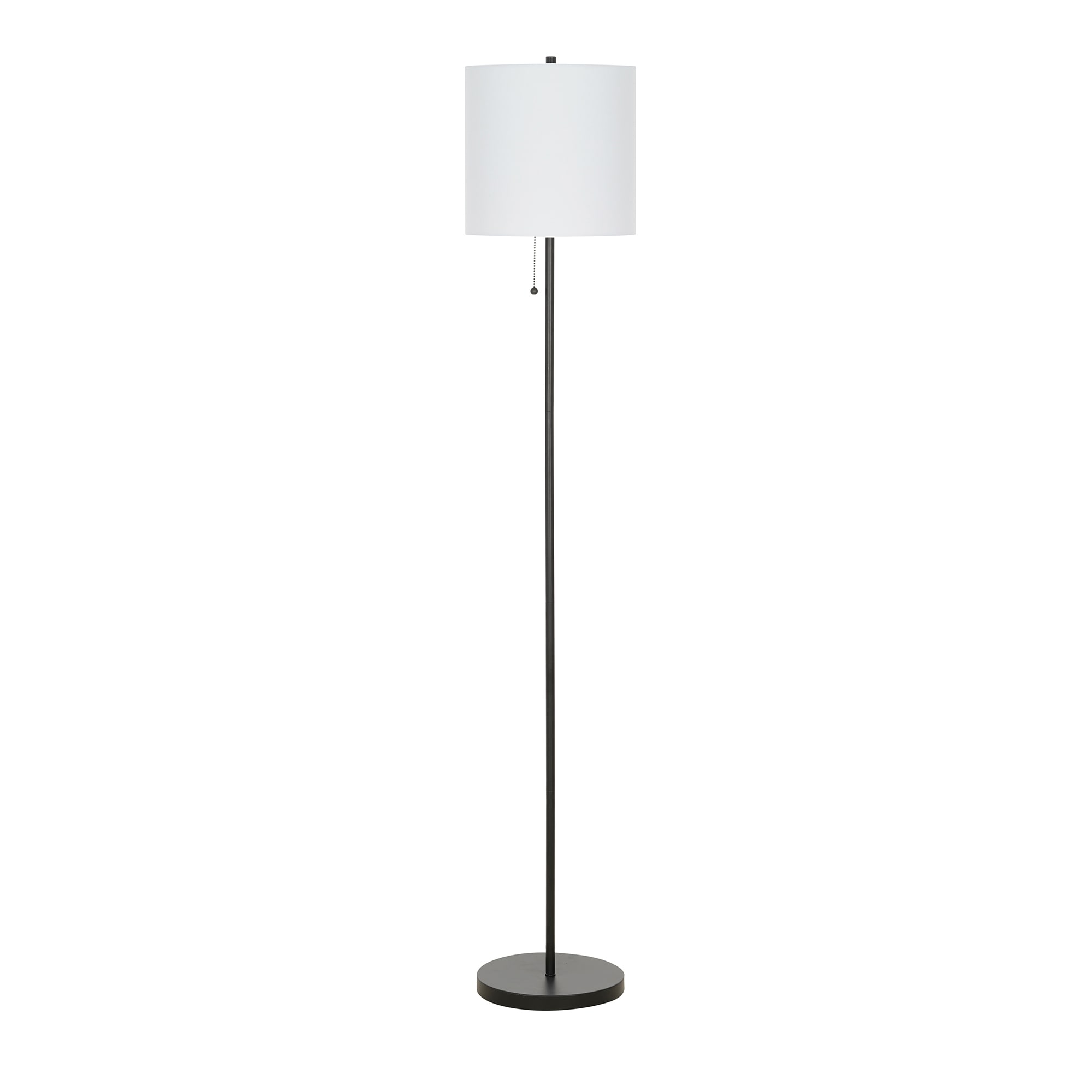 Black stick floor lamp hot sale