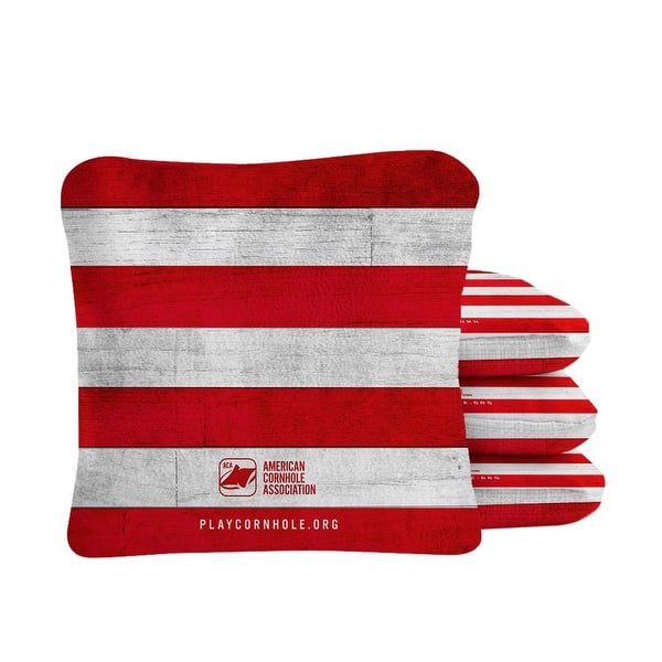 slide 2 of 4, Betsy Ross Red Dual Sided Cornhole Bags