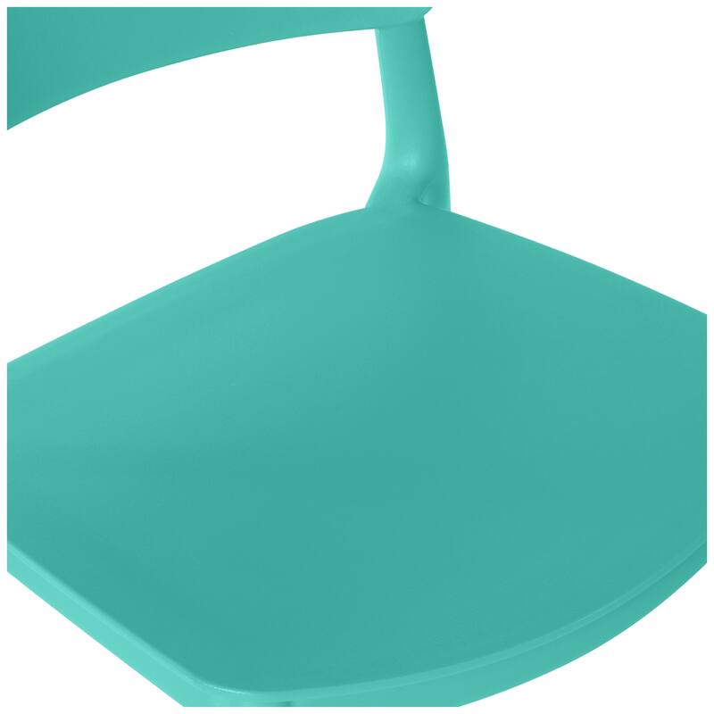 Frond and Form 29.5 Inch Outdoor Bar Stool (Set of 2)