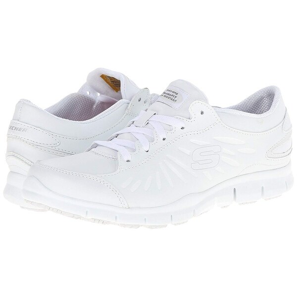 skechers for work women's eldred slip resistant shoe