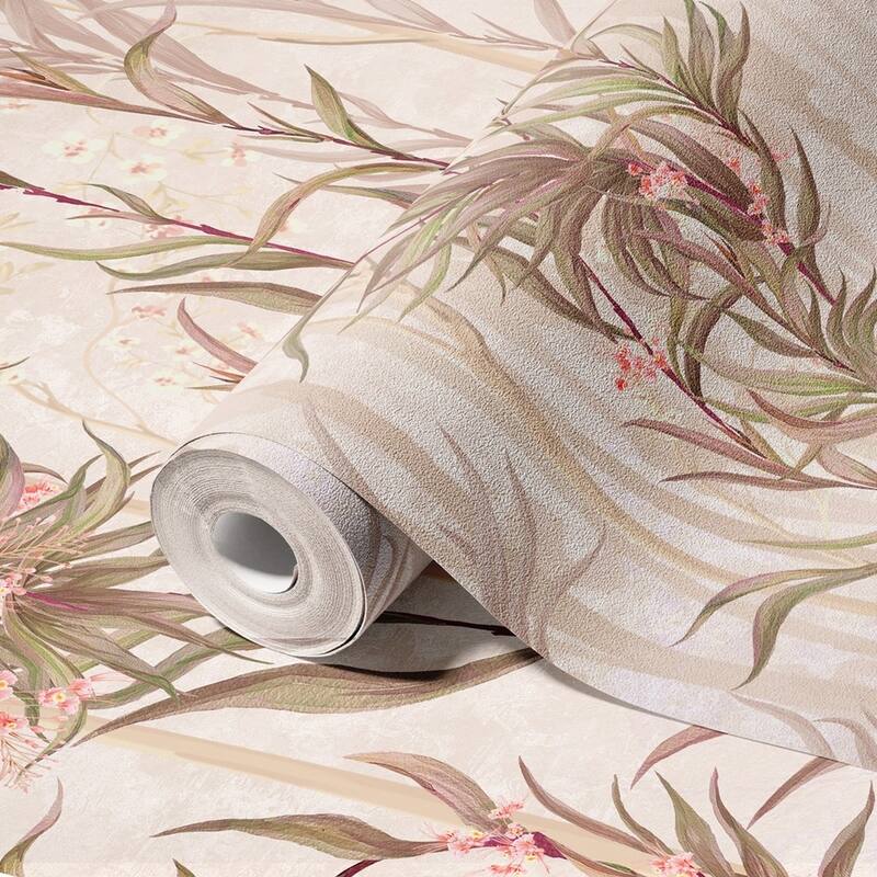 Delicate Wildflowers, Elegant Botanical Wallpaper Mural
