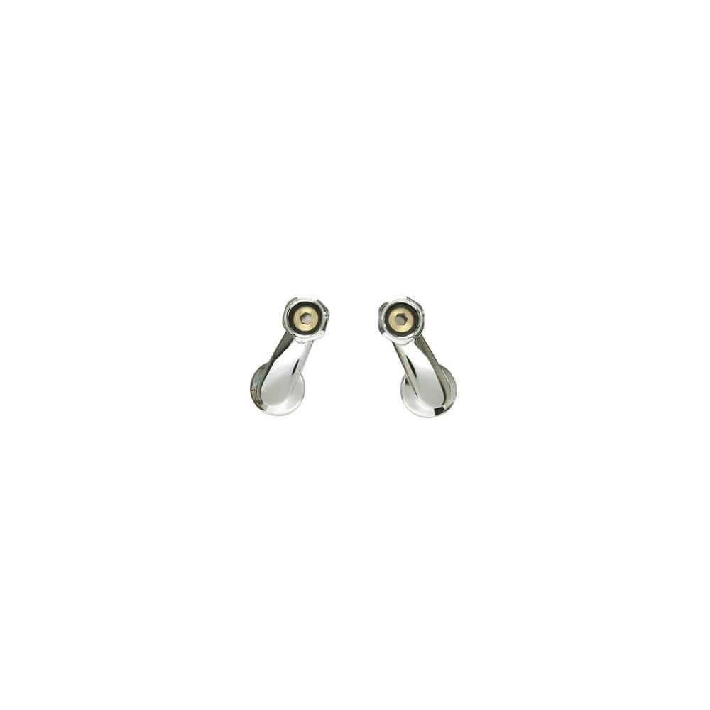 Elements Of Design Solid Brass Swivel Elbows with 1/2" NPS and 3/4"