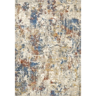 Alexander Home Industrial Accent Polyester Area Rug | Overstock.com