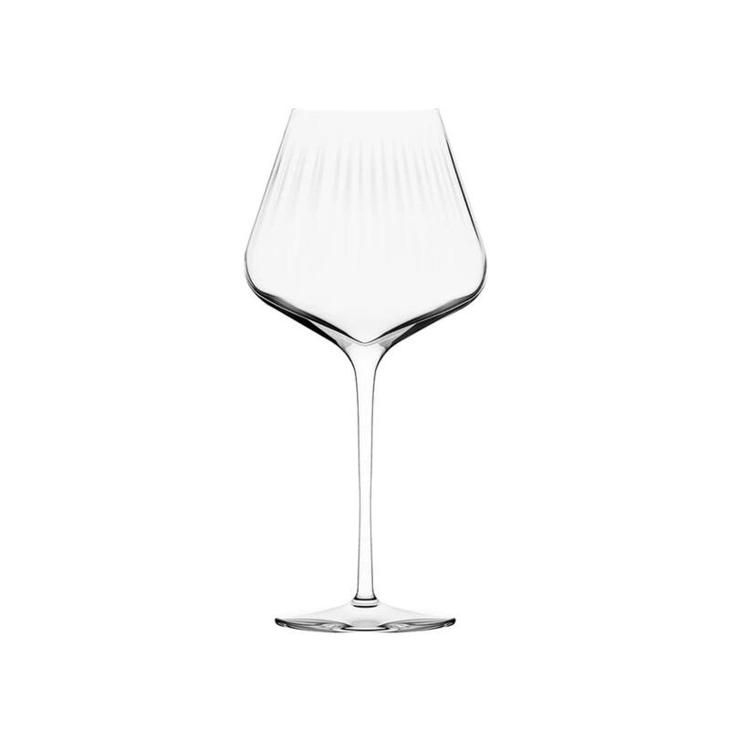 Stolzle Lausitz Set of 6 Symphony Burgundy Wine Glasses - 24 oz